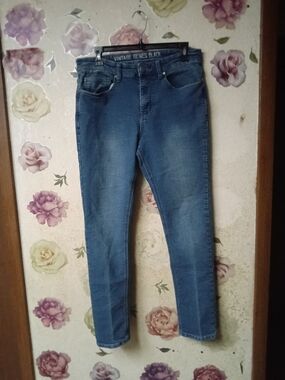 Vintage Genes Black Women's Blue Skinny Jeans
